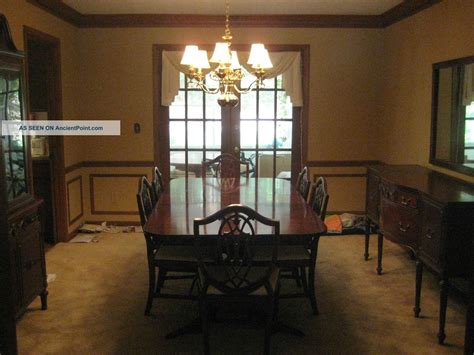 Here is one that could help spark your creativity! 1930 ' S Duncan Phyfe 11 Piece Mahogany Dining Room Set ...