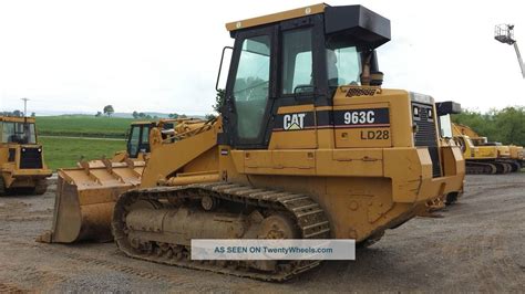 953 d track loader rescuing mired skid loader. 2006 Cat Caterpillar 963c Crawler Track Loader ...