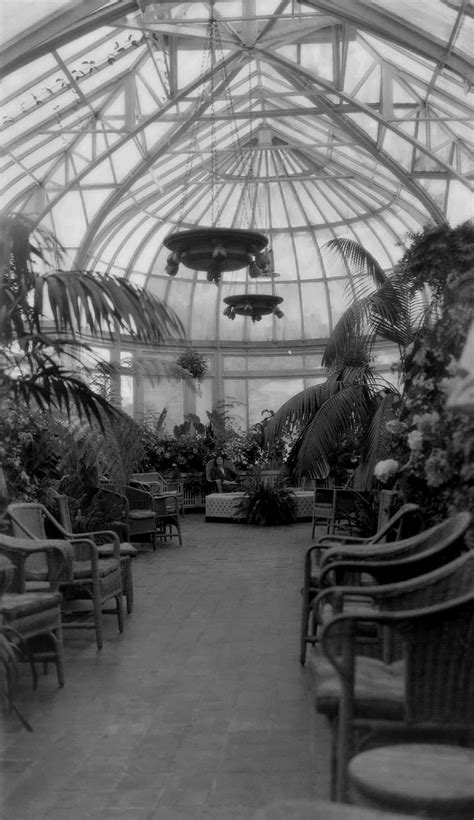 My Brother Found An Old Photo Of The Empress Hotel Conservatory In The