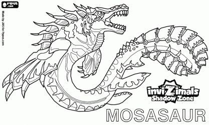 Come and choose your favorite coloring page from the dinosaur coloring category. Mosasaurus Pages Coloring Pages