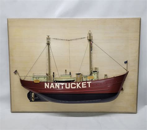 Half Model Of The Lightship Nantucket Lannan Gallery