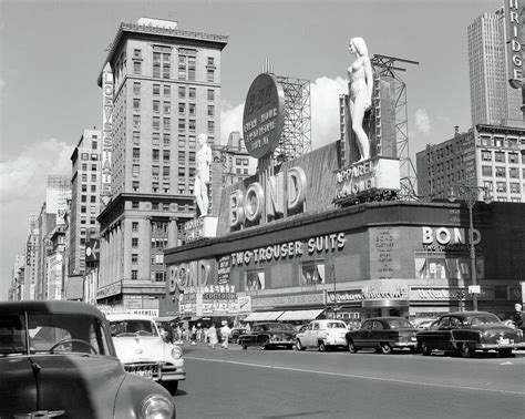 1950s New York City Times Square Photograph By Vintage Images Pixels