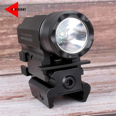 Red Dot Laser Sight Tactical Airsoft Handgun Flashlight Combo Led
