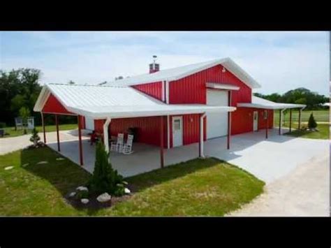 Custom barn homes by barns and buildings. Think Outside the Metal Box | Mueller, Inc - YouTube