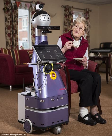 £15000 Robot To Look After Elderly In Southend Care Home Daily Mail