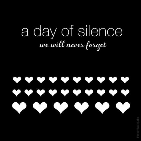 True colors united is working to level that field so that lgbtq youth are no more likely to experience homelessness than anyone else. 30 Day Of Silence 2017 Wish Pictures And Images