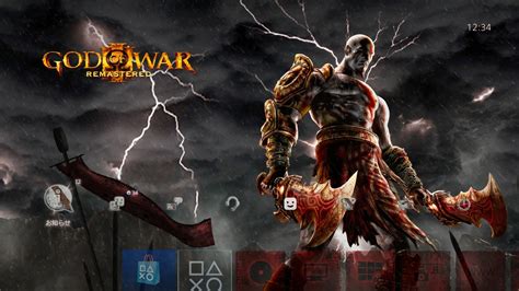 Check Out God Of War Iii Remastereds Ps4 Dynamic Theme In Screenshots