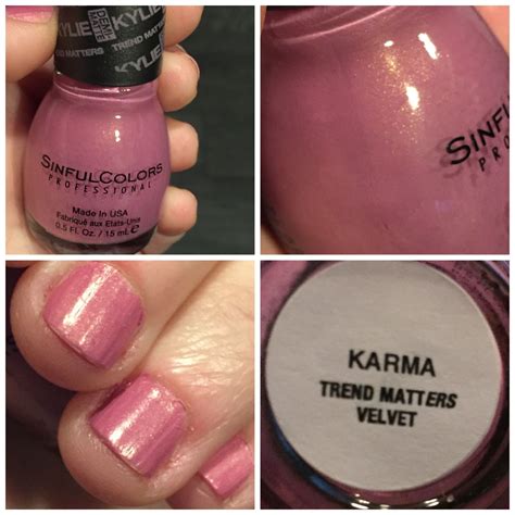 SinfulColors Kylie Jenner Trend Matters nail polish in Karma | Nail