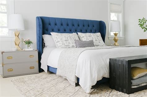 Gray Campaign Chest - Vintage - bedroom - Sherwin Williams ...