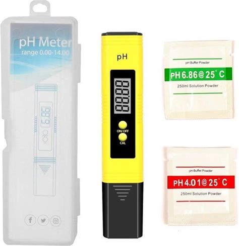 Digitale Ph Waarde Meter Watertester Inclusief Batterijen Bol