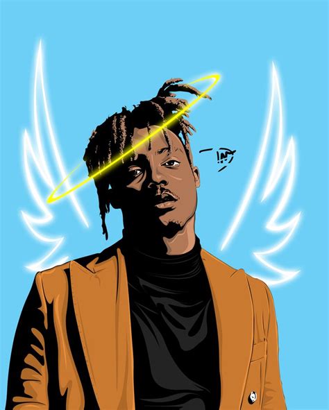 Juice Wrld Vector Illustration Illustration Rapper Art Hip Hop Art