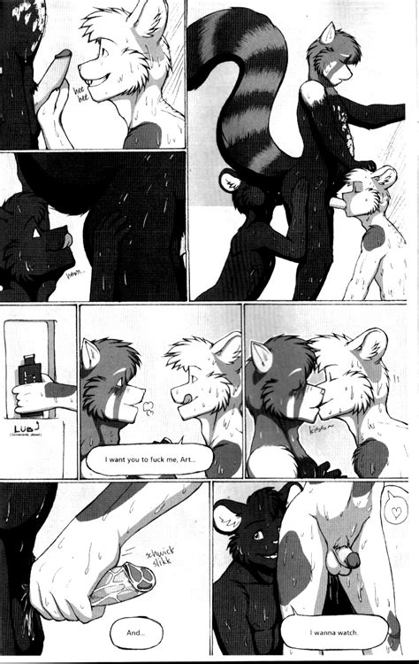 Rule Anal Comic Couple Dialog Furry Gay Group Lube Male Meesh Mouse Moving In Meesh No