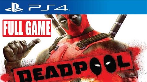Deadpool Full Game Ps4 Pro Gameplay Youtube