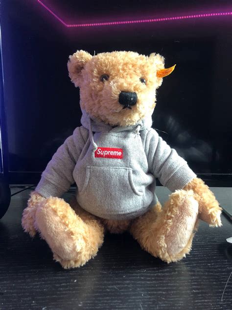 Supreme Steiff Teddy Bear Grailed