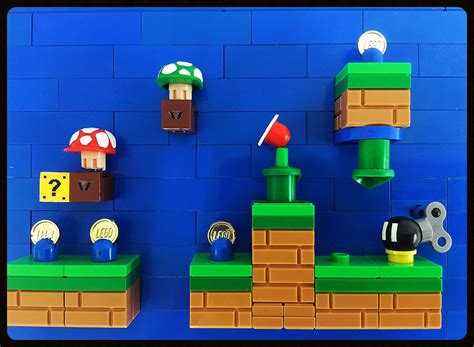 How To Build A Mini Lego Super Mario Game Vlrengbr