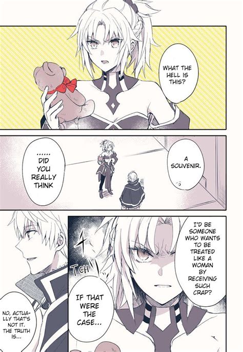 Arthur Wants To Care For Mordred Another Proto Saber Comic Fate Anime Series Fate Apocrypha
