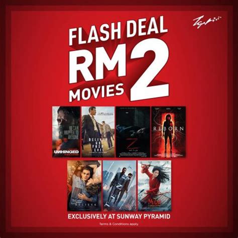 Because i seldom buy tickets from tgv via online. TGV Sunway Pyramid Flash Deal RM2 Movies Promotion (8 ...