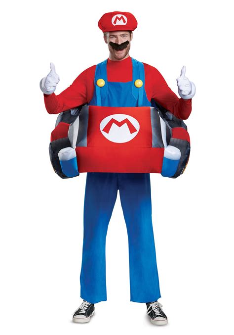Fantasia Mario Kart Adulto Adult Mario Kart Costume