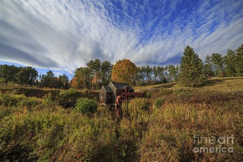 Vermont Grist Mill Panoramic Photograph By Edward Fielding Fine Art