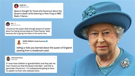 the strangest ways people found out about queen elizabeth ii s death online mashable