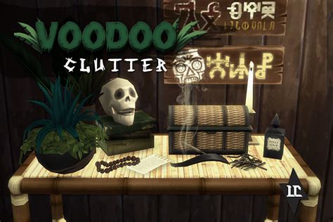 My Sims 4 Blog Ts2 And Ts3 Voodoo Clutter Conversion By Littlecakes