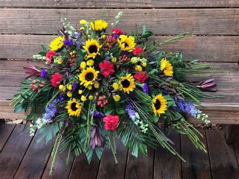 Maybe you would like to learn more about one of these? Send PS116: Sunflowers and Friends Casket Pall in ...