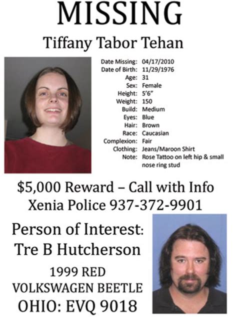 Tiffany Tehan Missing