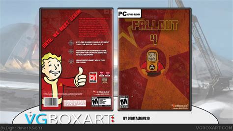 Fallout 4 Pc Box Art Cover By Digitaldave18