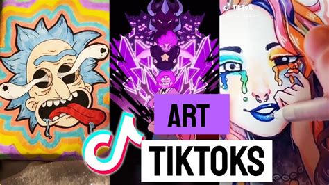 Beautiful Art I Found On Tiktok 🎨😊 Youtube