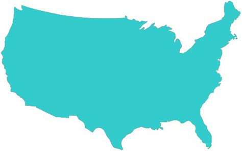 Free printable map of the unites states in different formats for all your geography activities. United States Outline - ClipArt Best