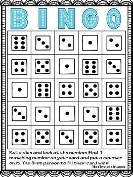 Check spelling or type a new query. Roll a Dice Math BINGO | Math bingo, Bingo, Math