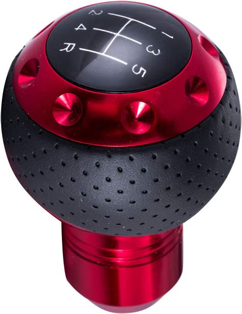 Amazon Bashineng 5 Speed Leather Transmissions Shift Knob Shifting