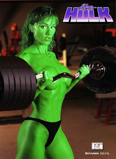 She Hulk A Workout By Thesnowman On Deviantart Shehulk Hulk