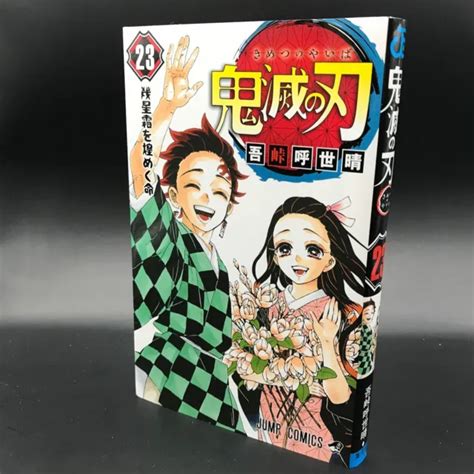 Demon Slayer Kimetsu No Yaiba Vol23 Japanese Ver Manga Comic Anime