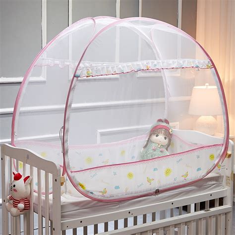 Mosquito Net Floding Baby Bed Mongolian Yurt Mosquito Portable Baby