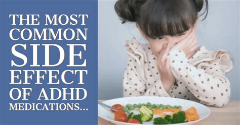What Is The Most Common Side Effects Of Adhd Medications In Children