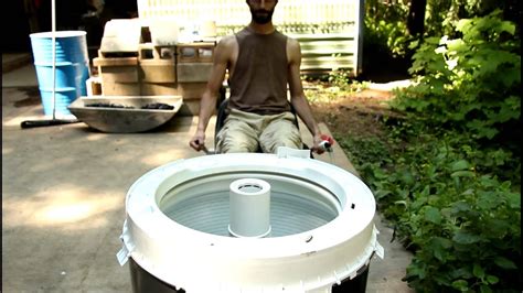 Human powered bicycle clothes washing machine ...