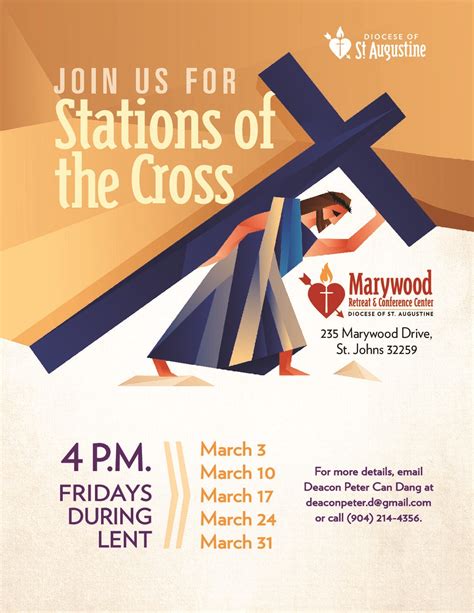Stations Of The Cross At Marywood Diocese Of St Augustine