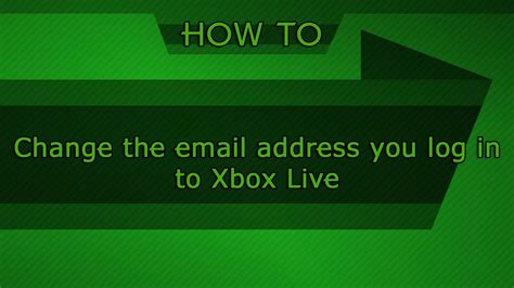 After that, you are all set to use your youtube account with a new gmail.com. HOW TO: Change the email address you log in to Xbox Live ...