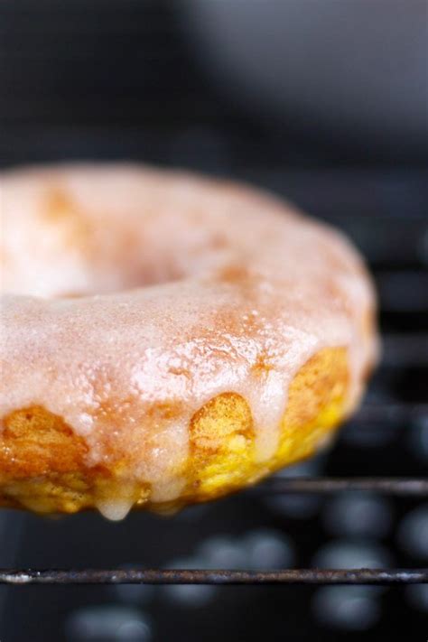 Glazed Vegan Pumpkin Donuts Baked The Conscientious
