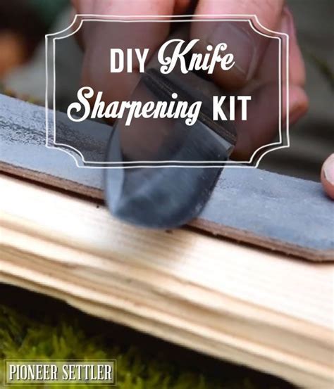A crafter regularly buys 50 to 150 kits at a time. DIY Knife Sharpening Kit | Knife sharpening, Diy knife ...