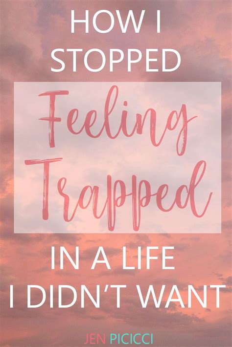Feeling Trapped Quotes Shortquotescc
