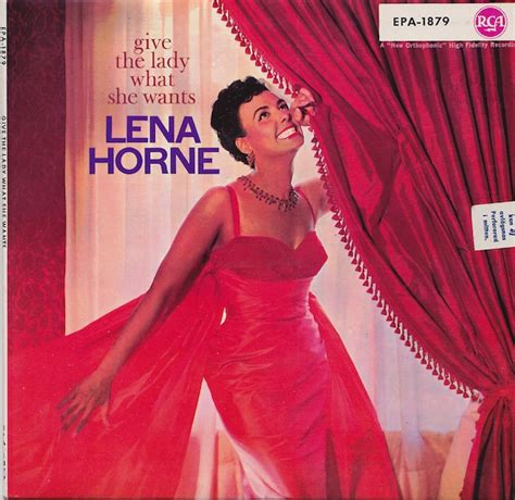 Lena Horne With Lennie Hayton And His Orchestra Give The Lady What