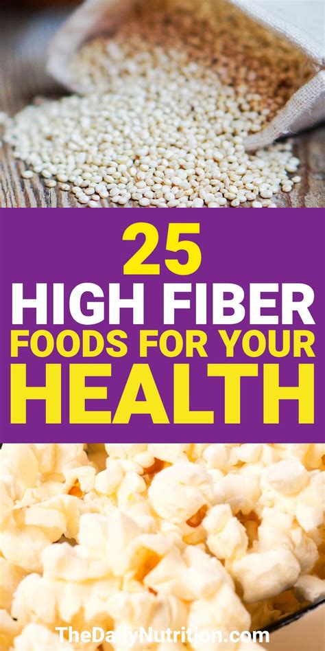 High fiber foods are very important for babies as it helps in their growth and development. What Foods Are High in Fiber? 25 High Fiber Foods You Can ...