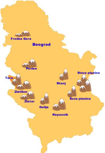 Planine U Srbiji Karta Gugl Mapa