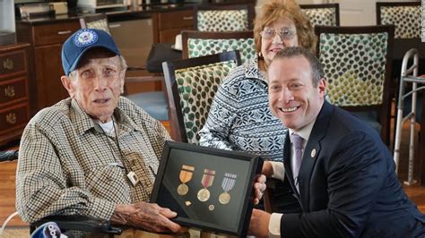 A 92 Year Old World War Ii Veteran Received His Medals More Than 70