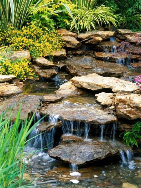 Special Diy Garden Pond Waterfall Ideas Waterfalls Backyard