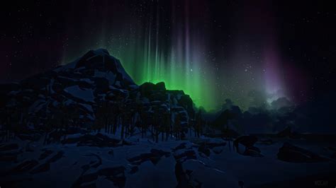 346621 Night Sky Aurora Borealis Northern Lights Beautiful