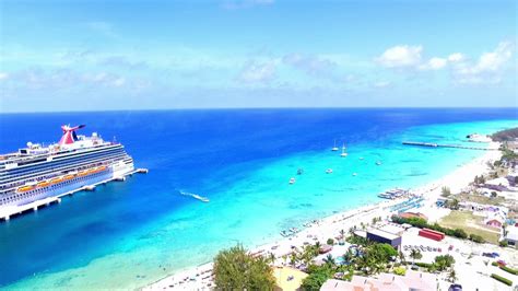 Typical of pretty much anywhere, the dock ends at a gift shop. Grand Turk Cruise Port by Drone - YouTube