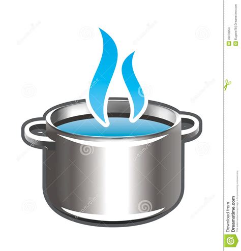 Cartoon drawing cute animal funny cat doodle cut out comic. Cooking in the pot stock illustration. Illustration of ...